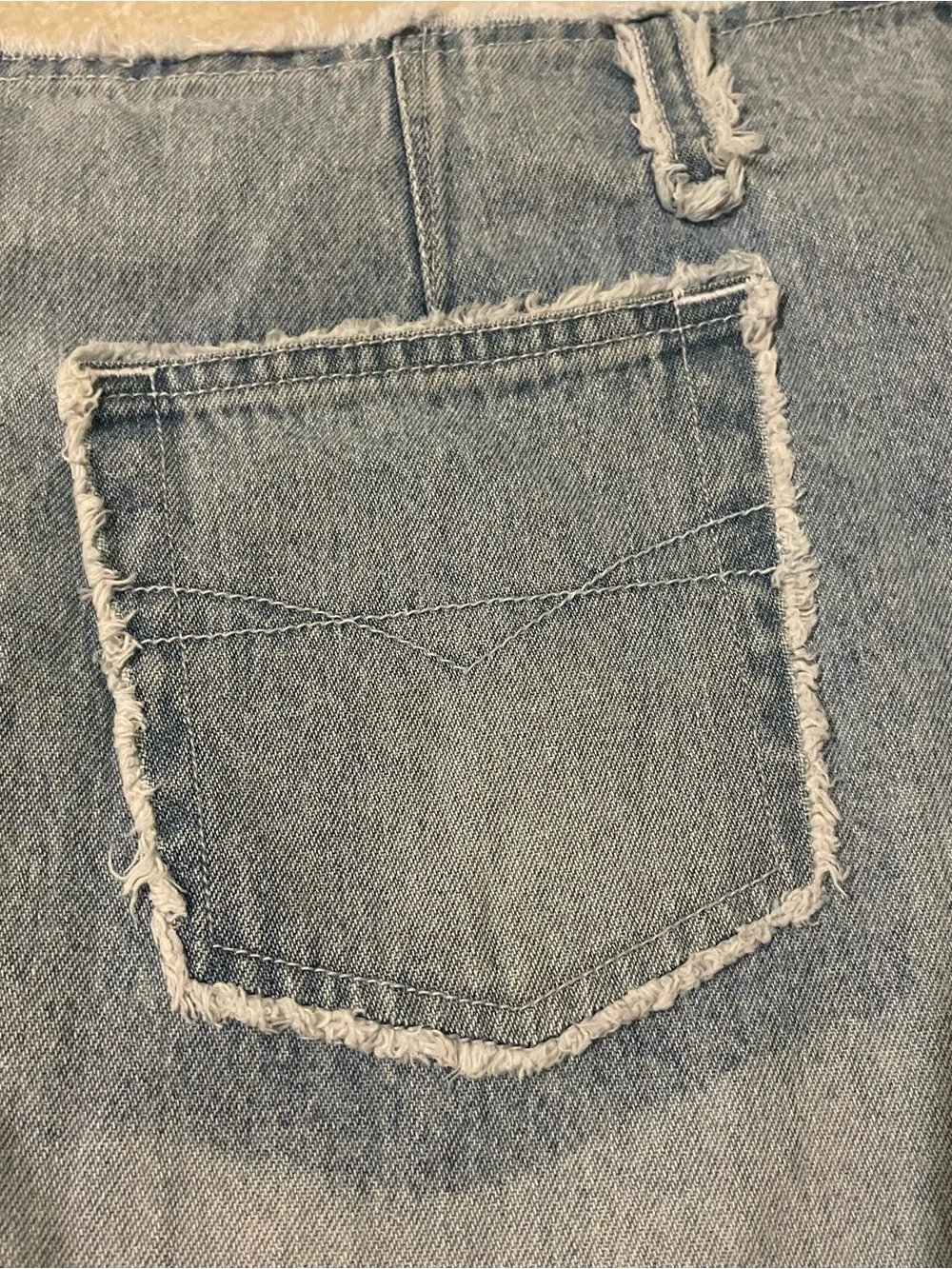 Vintage Route 66 denim mini skirt-size 16 EUC